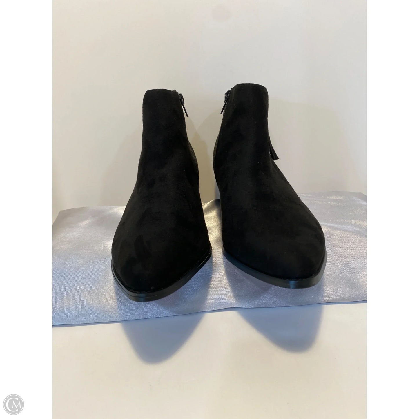 Boots Ankle Heels By Avenue In Black, Size: 10