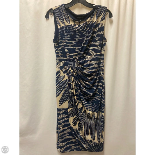 Dress Casual Midi By Enfocus In Navy, Size: M