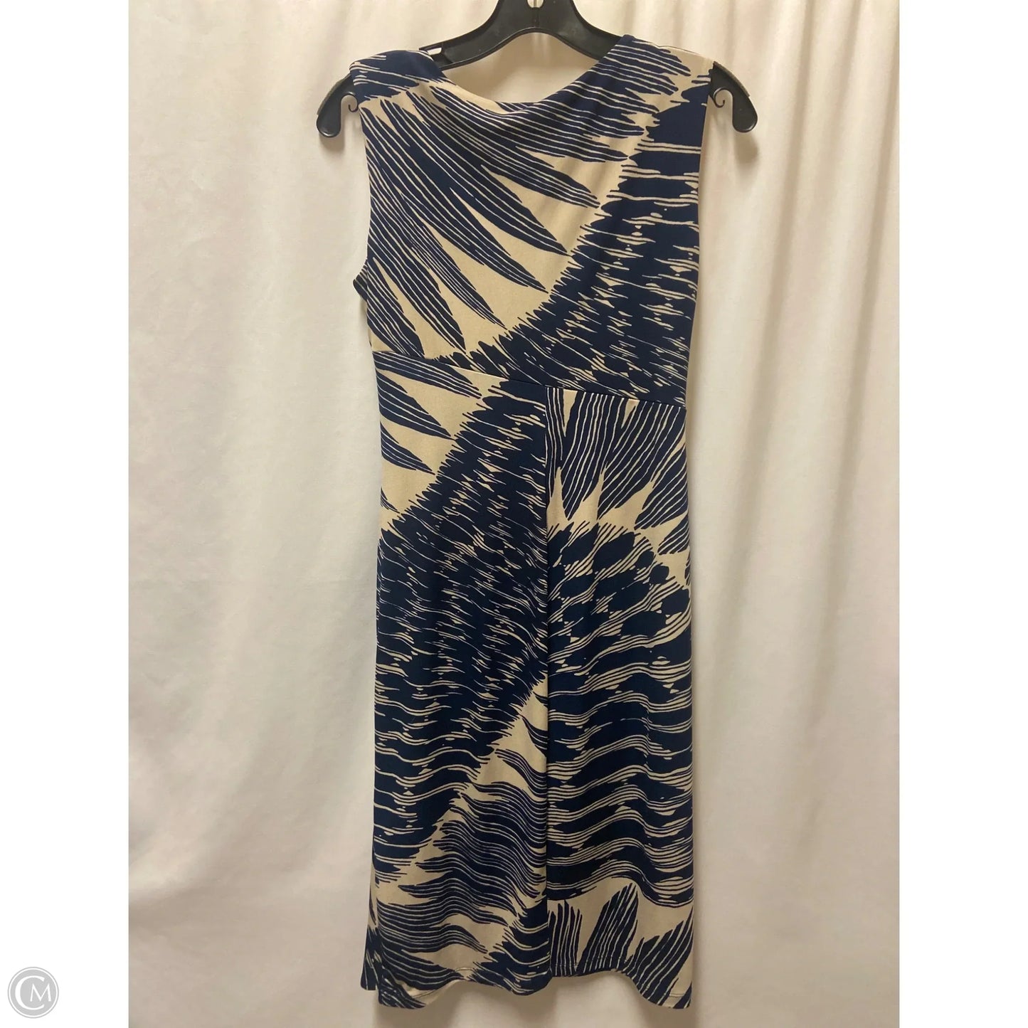 Dress Casual Midi By Enfocus In Navy, Size: M