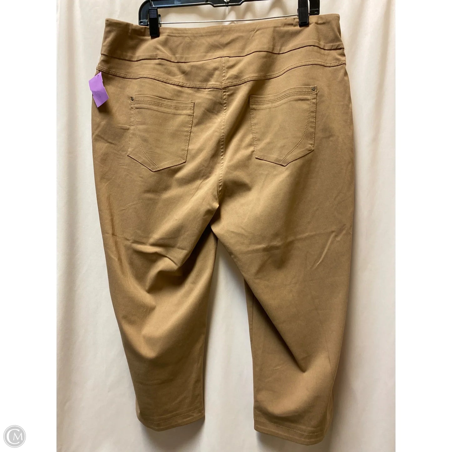 Capris By West Bound In Brown, Size: 18