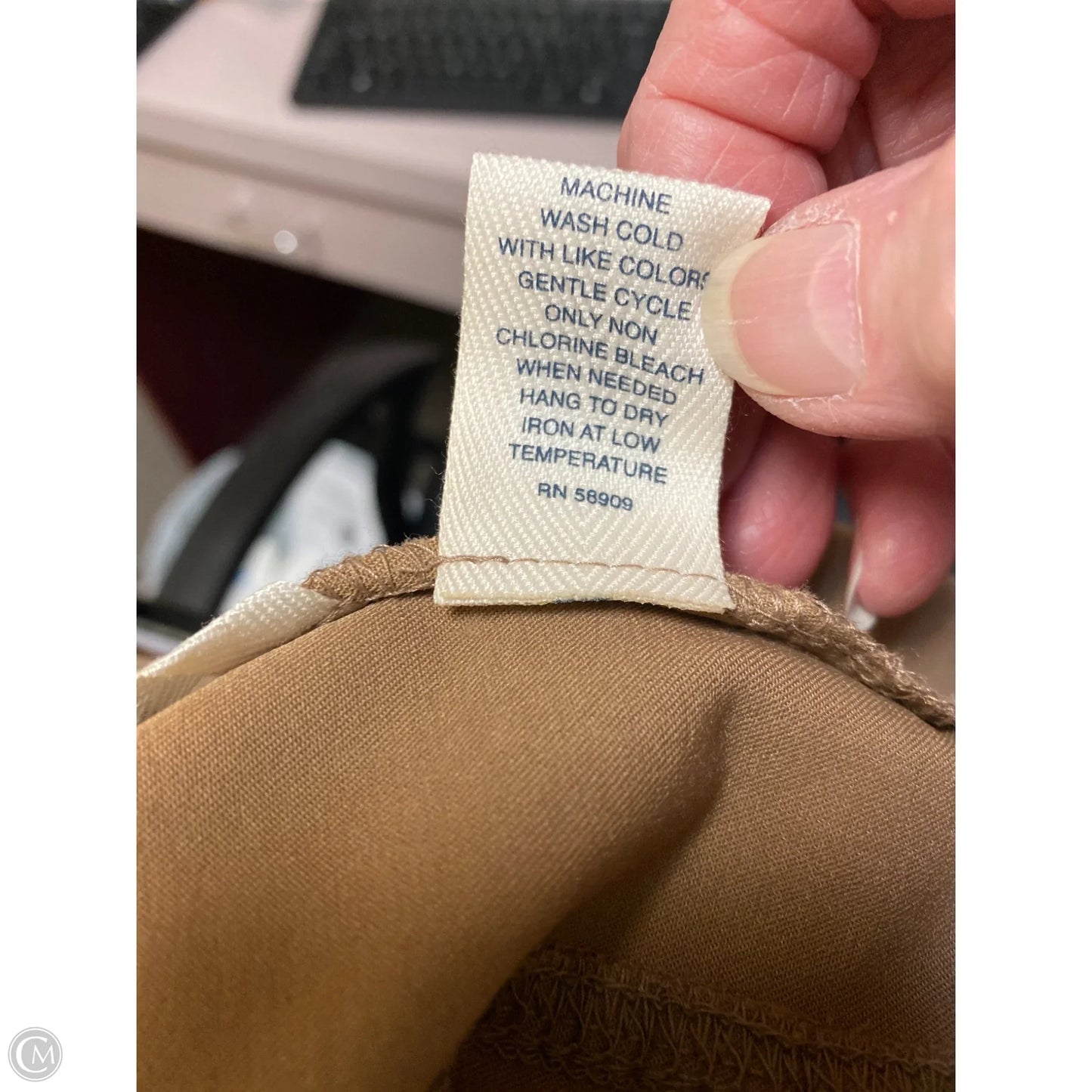 Capris By West Bound In Brown, Size: 18