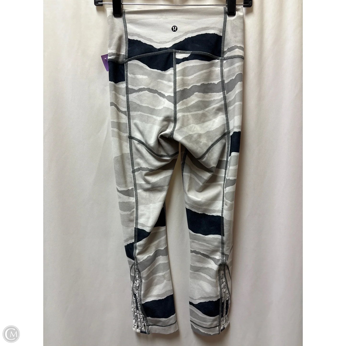 Athletic Leggings By Lululemon In Grey, Size: S