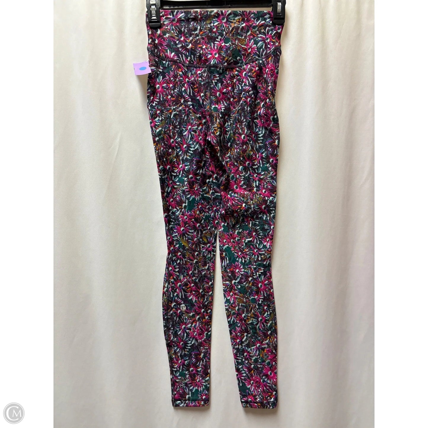 Athletic Leggings By Lululemon In Pink, Size: 4