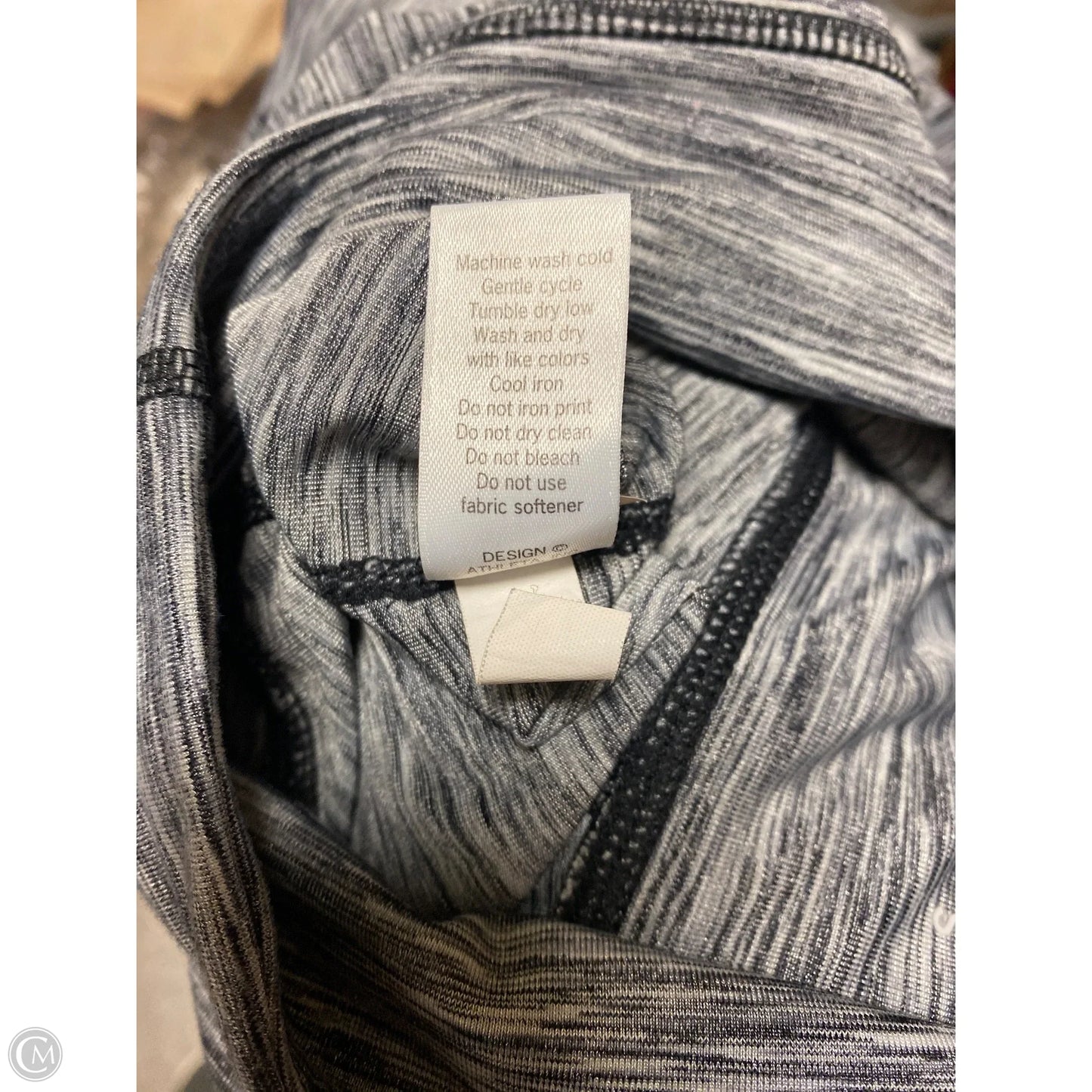 Athletic Leggings By Athleta In Grey, Size: S