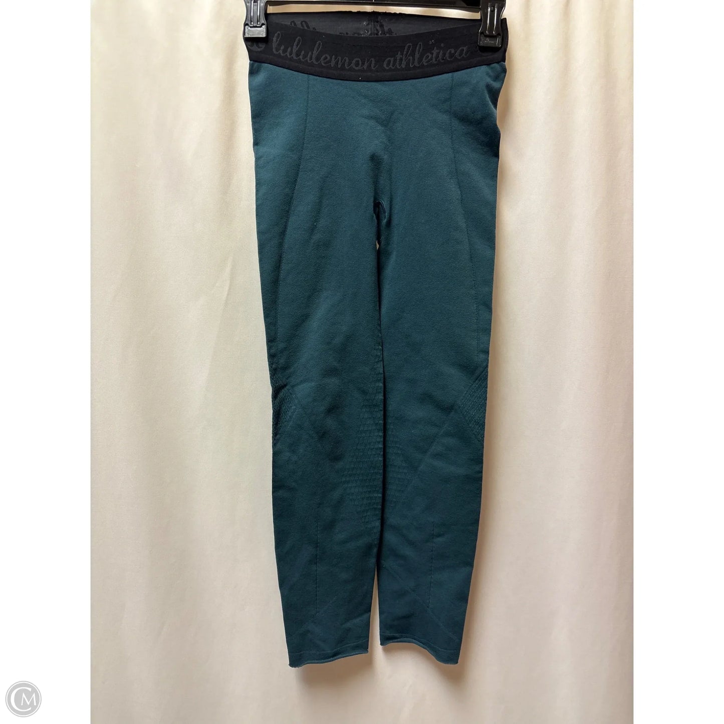 Athletic Leggings By Lululemon In Aqua, Size: S
