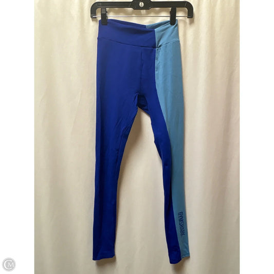 Athletic Leggings By Gym Shark In Blue, Size: S