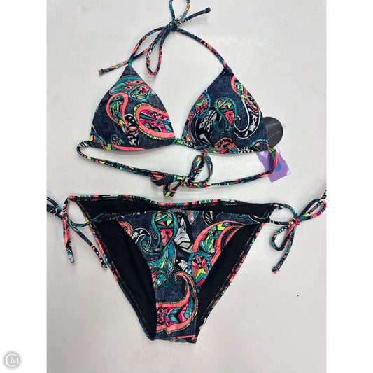 Swimsuit 2pc By No Boundaries In Multi-colored, Size: S
