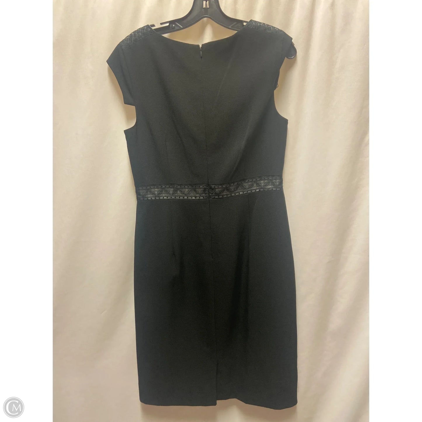 Dress Casual Midi By Antonio Melani In Black, Size: M