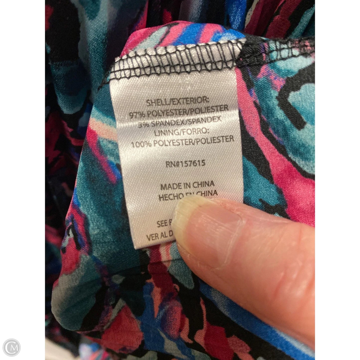 Dress Casual Maxi By Nicole By Nicole Miller In Green, Size: M
