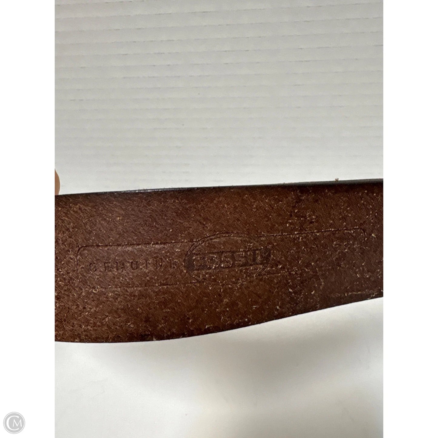 Belt Leather By Fossil, Size: Large