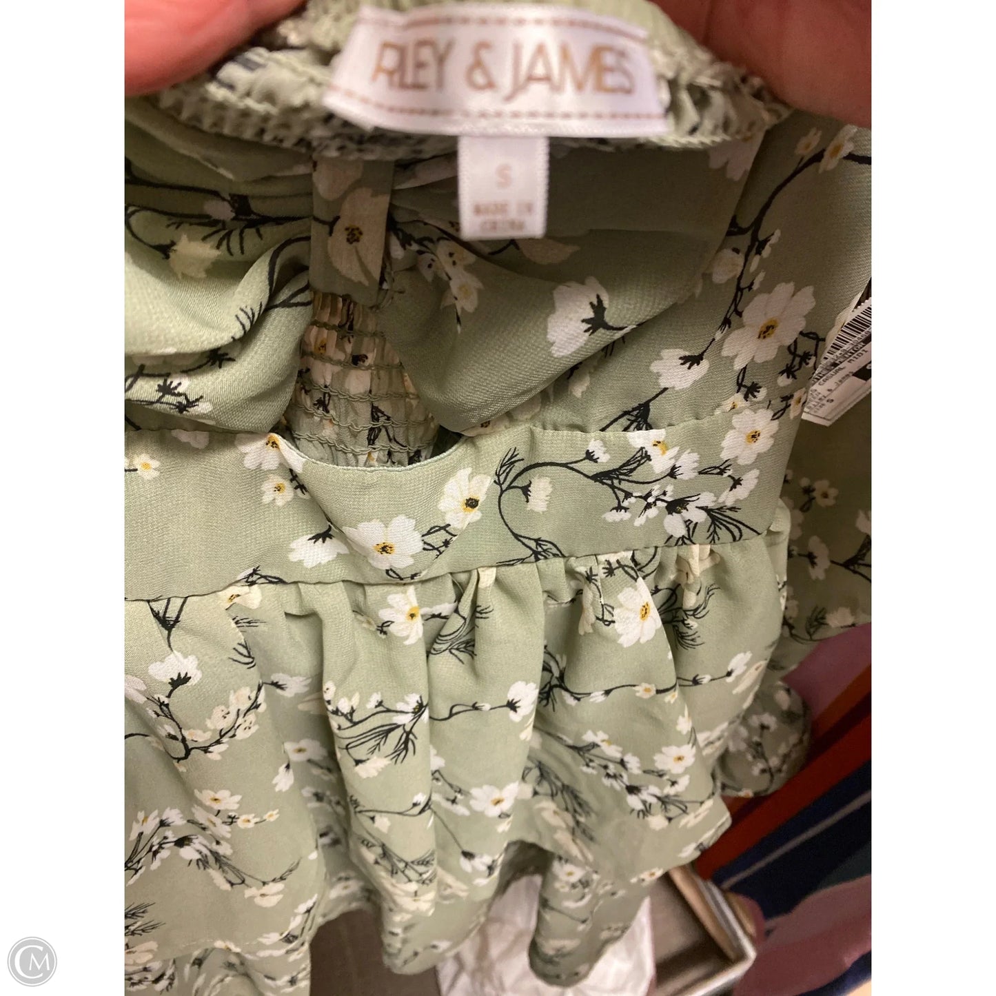 Dress Casual Midi By Clothes Mentor In Green, Size: S
