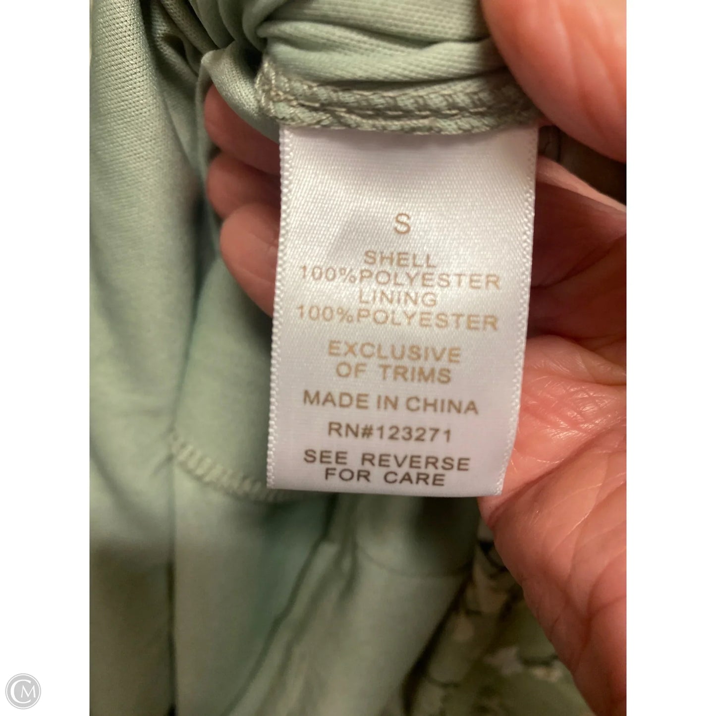 Dress Casual Midi By Clothes Mentor In Green, Size: S