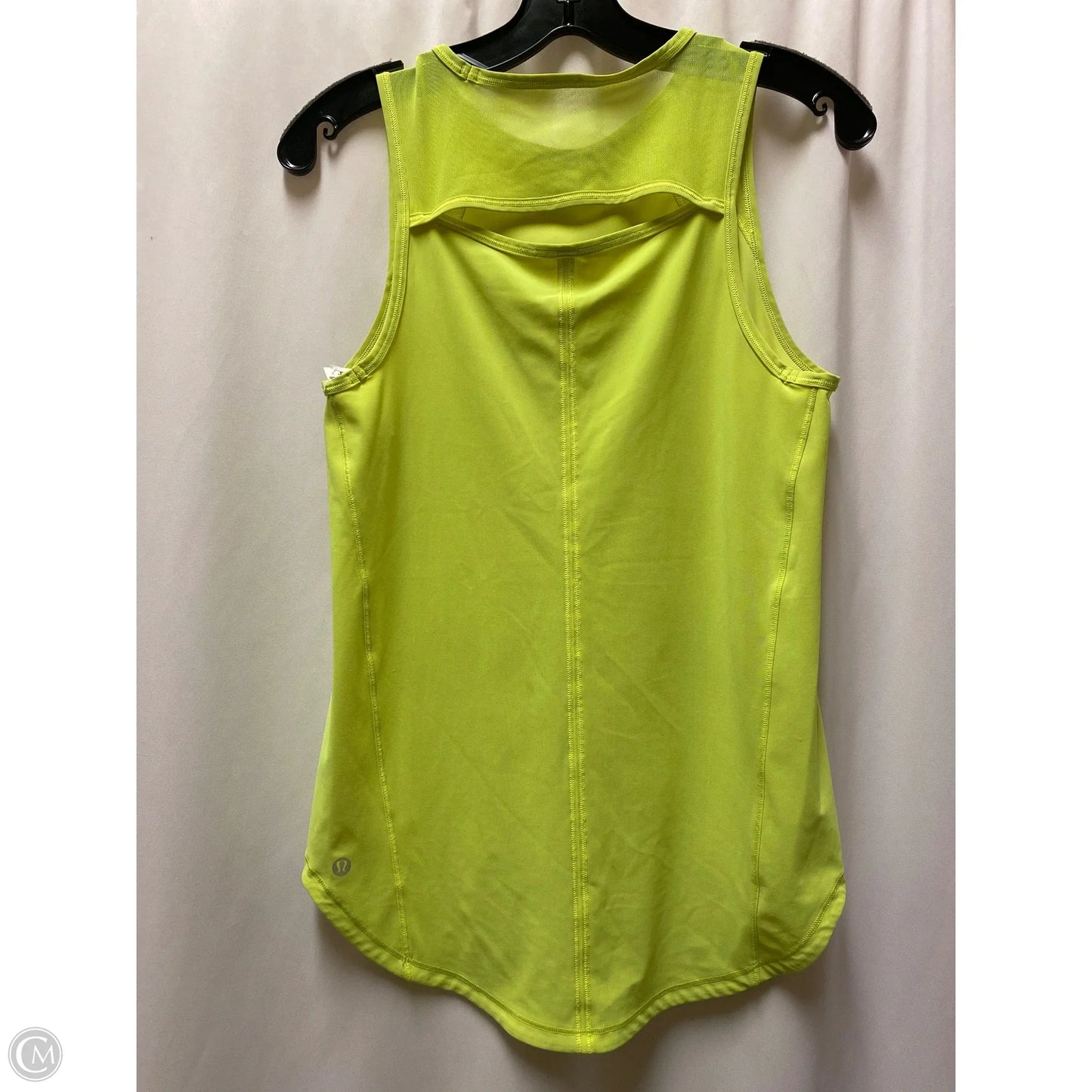 Athletic Tank Top By Lululemon In Yellow, Size: S