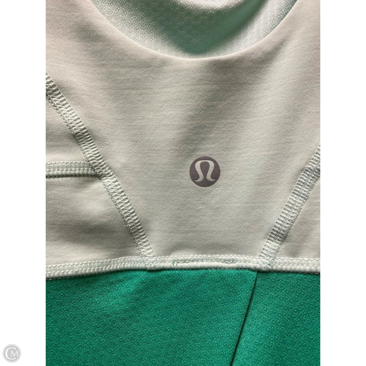 Athletic Tank Top By Lululemon In Green, Size: 12