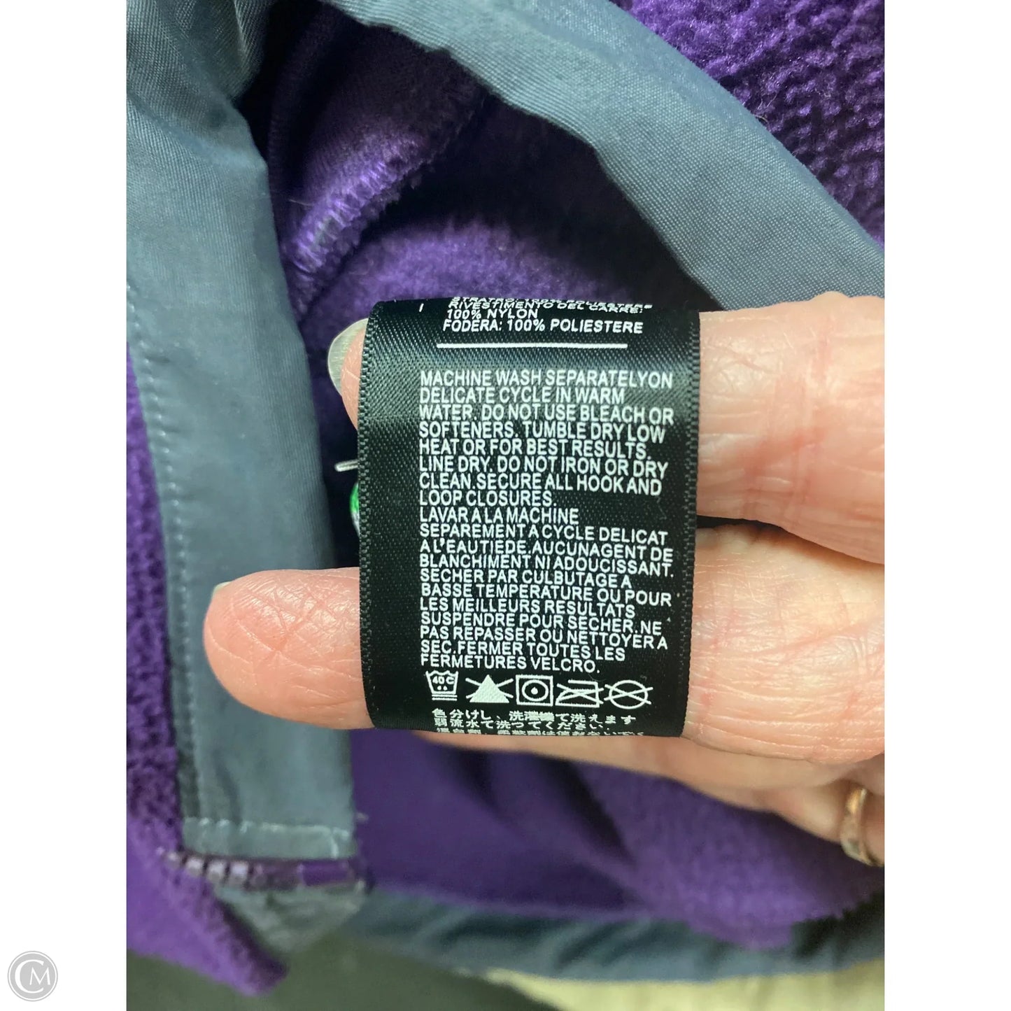 Jacket Other By The North Face In Purple, Size: S