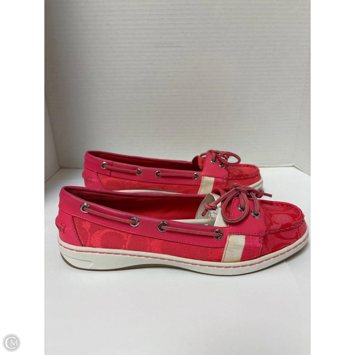 Shoes Designer By Coach In Pink, Size: 9