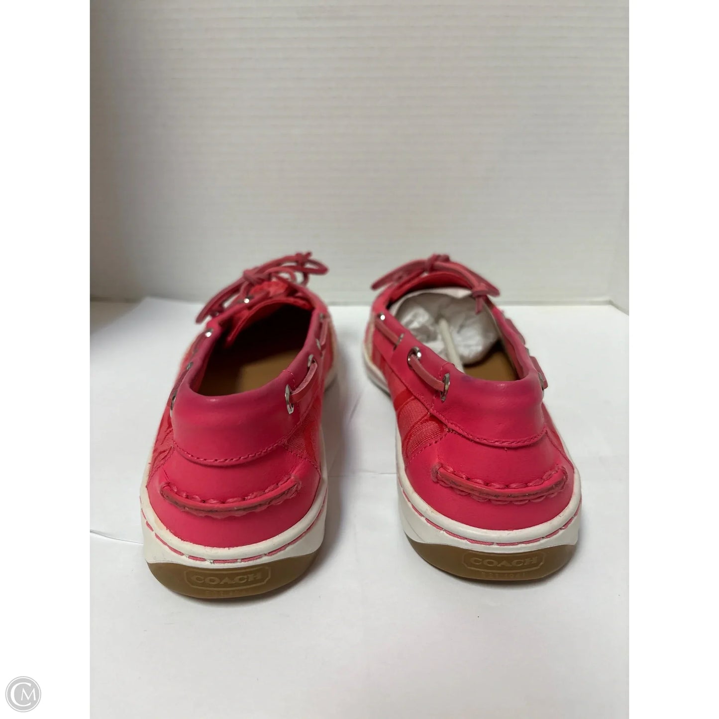 Shoes Designer By Coach In Pink, Size: 9