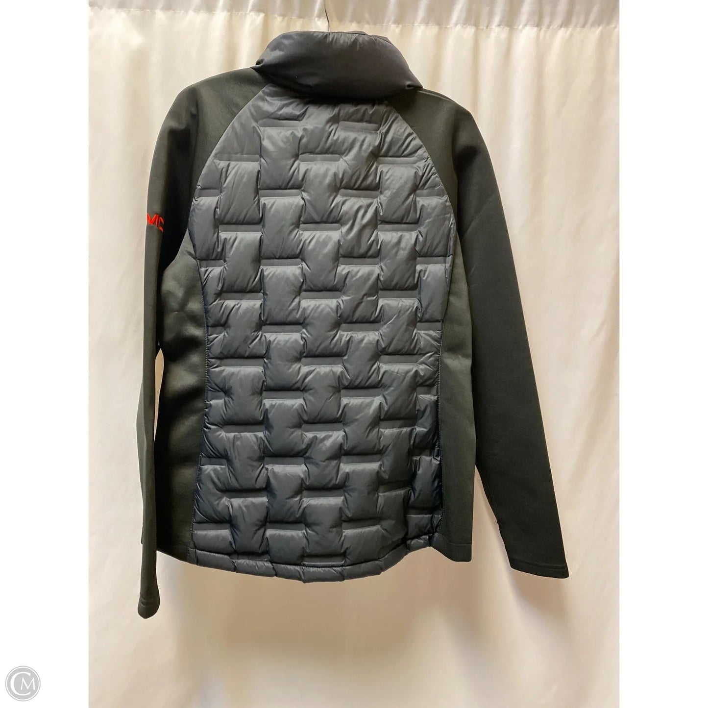 Jacket Moto By Clothes Mentor In Black, Size: S