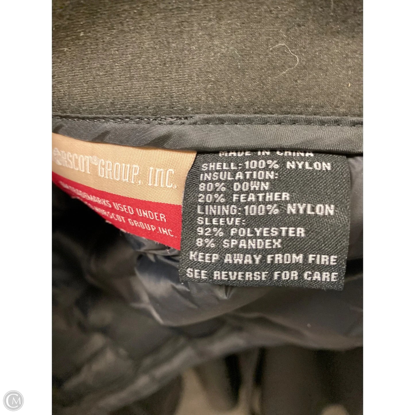 Jacket Moto By Clothes Mentor In Black, Size: S