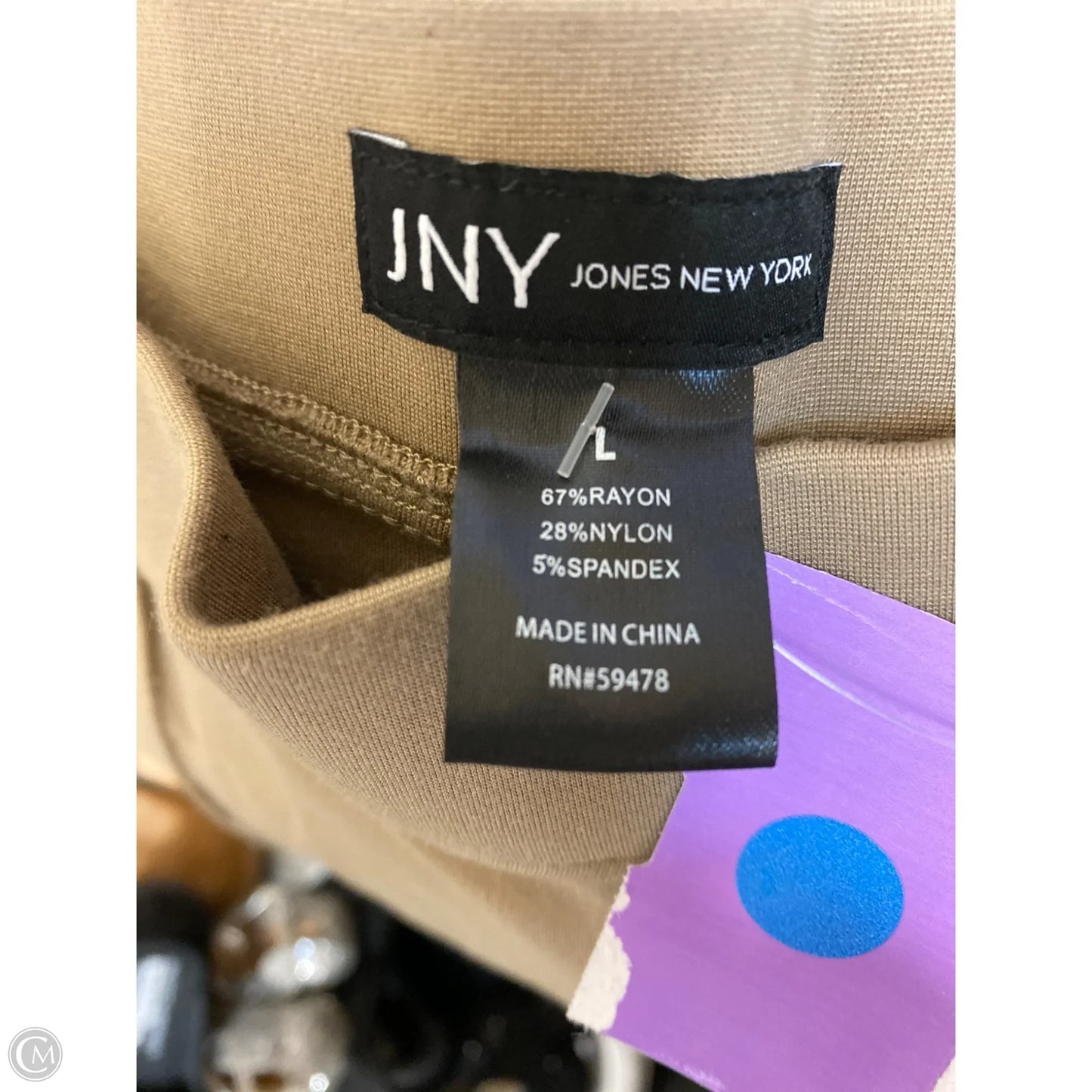 Pants Dress By Jones New York In Brown, Size: L