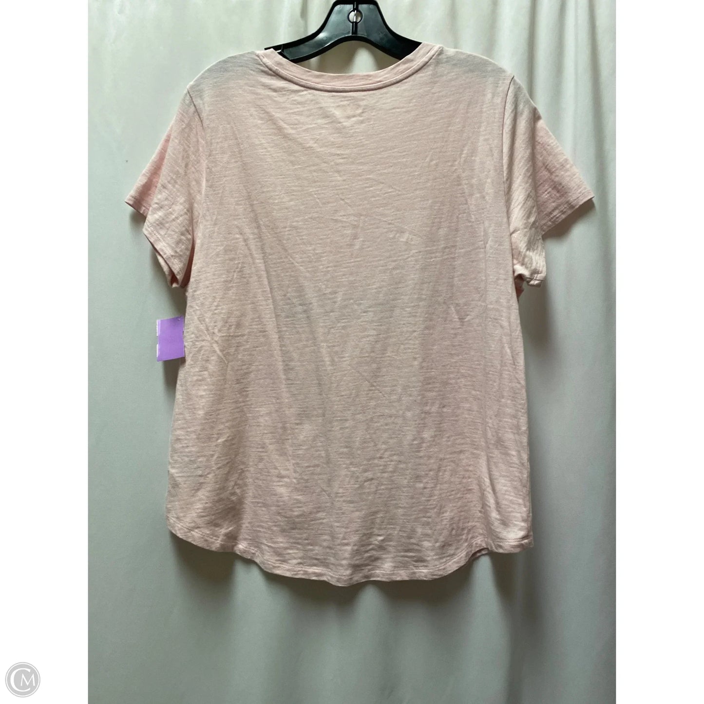 Top Short Sleeve By Old Navy In Pink, Size: L