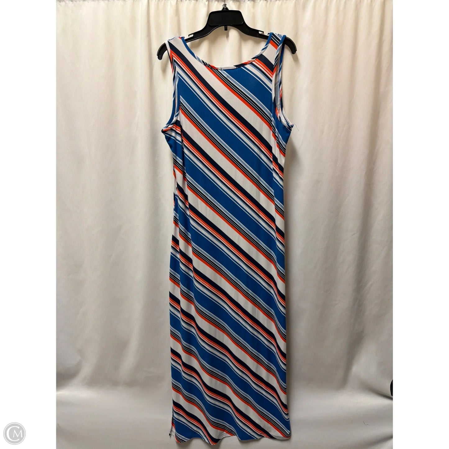 Dress Casual Maxi By Rouge In Blue, Size: 1x