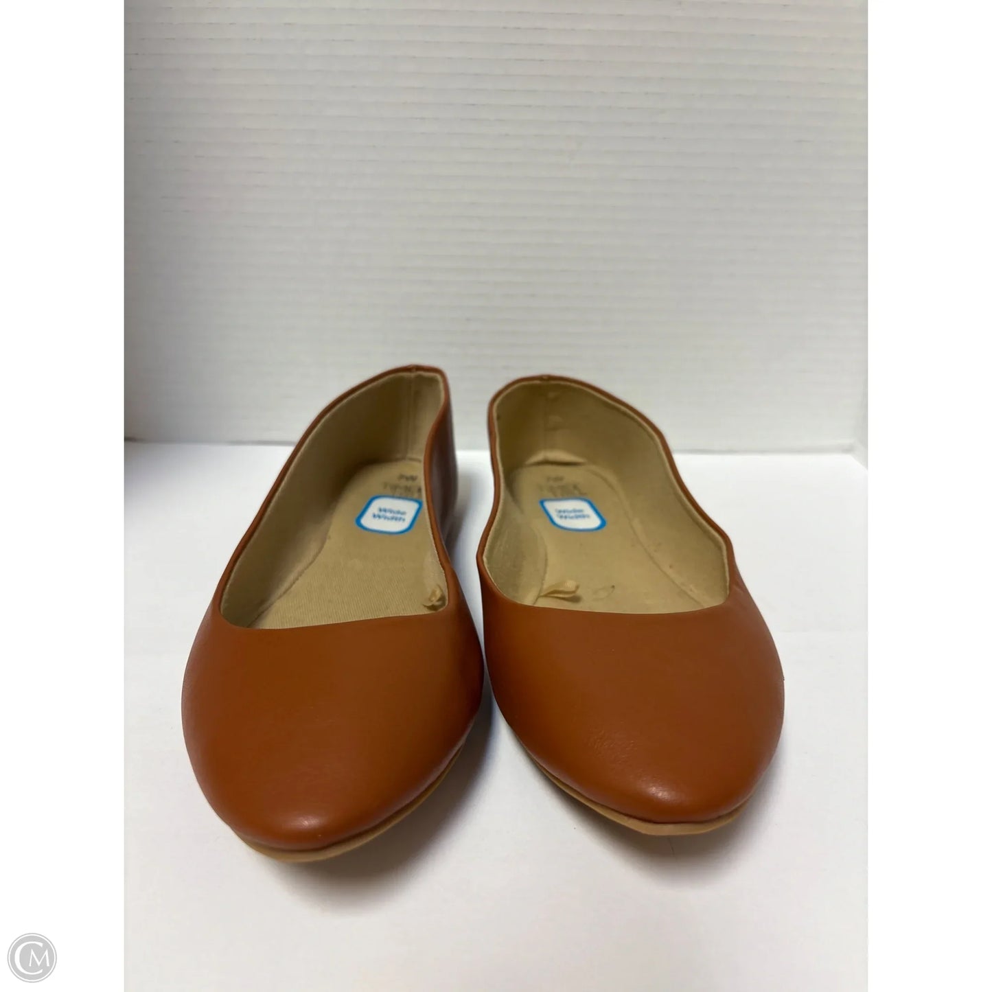 Shoes Flats By Time And Tru In Brown, Size: 7