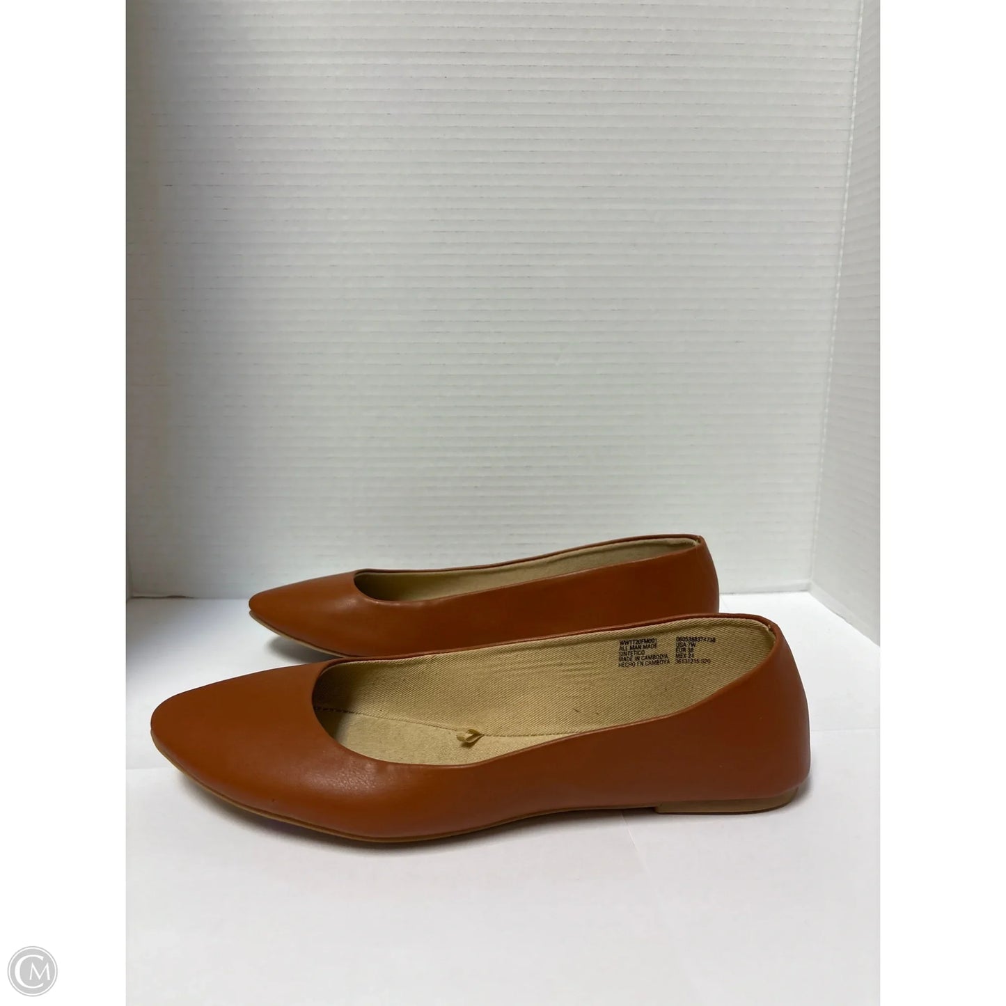Shoes Flats By Time And Tru In Brown, Size: 7