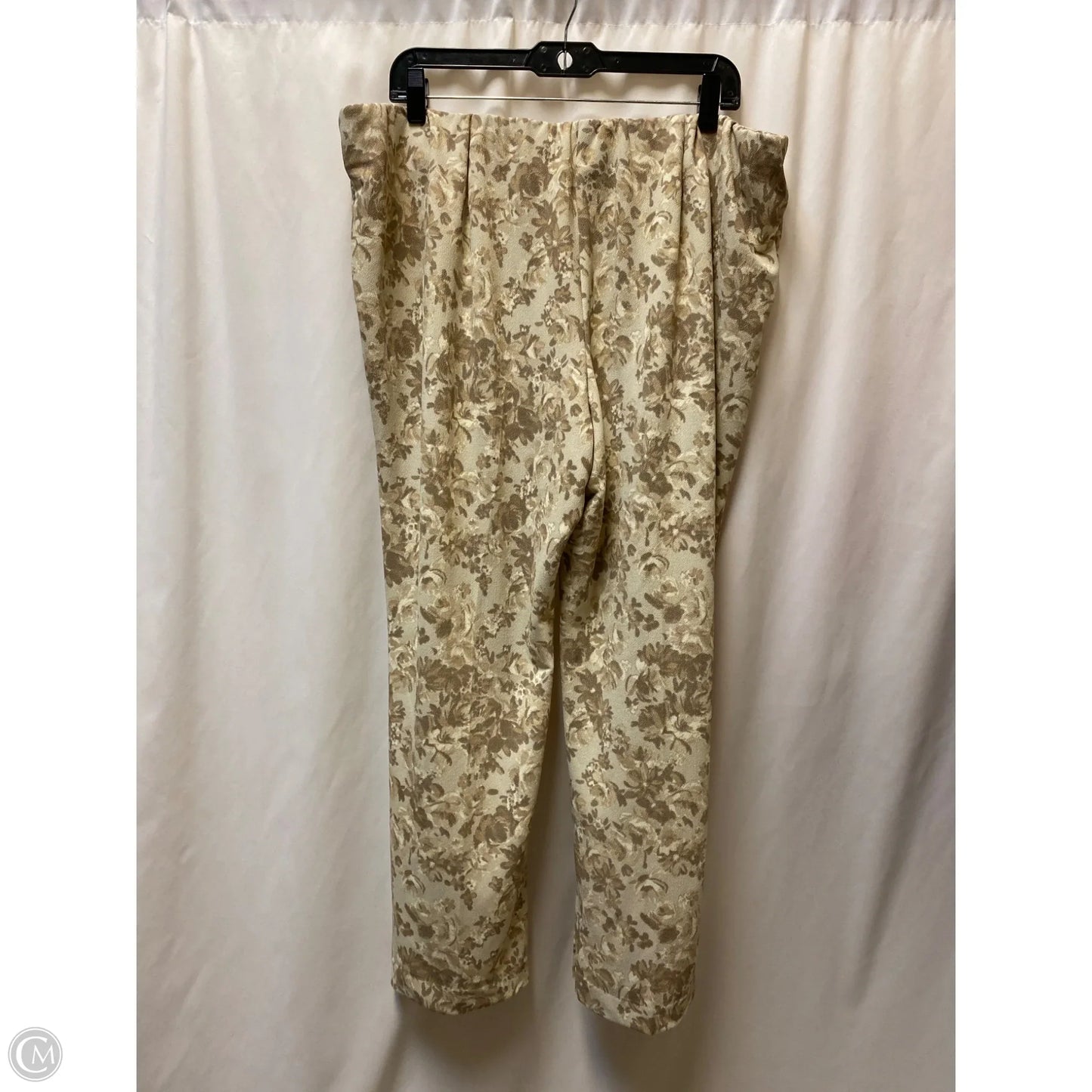 Pants Dress By Isaac Mizrahi Live Qvc In Beige, Size: Xlp