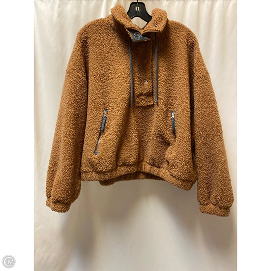 Jacket Other By Universal Thread In Brown, Size: Xxl