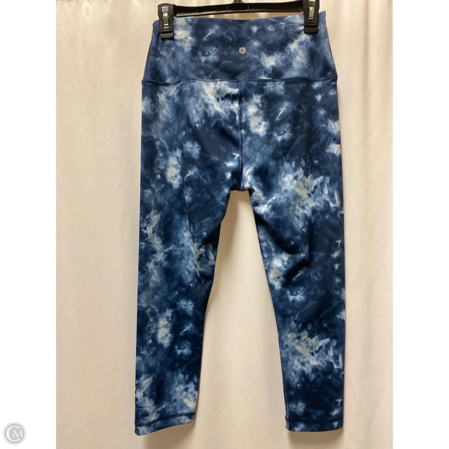 Athletic Leggings By 90 Degrees By Reflex In Blue, Size: L