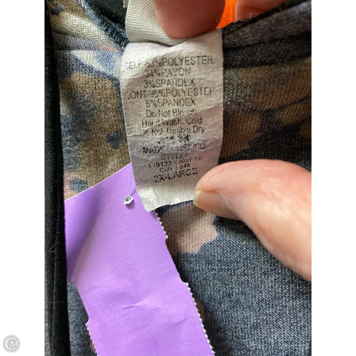 Top Long Sleeve By Sew In Love In Pink, Size: 2x