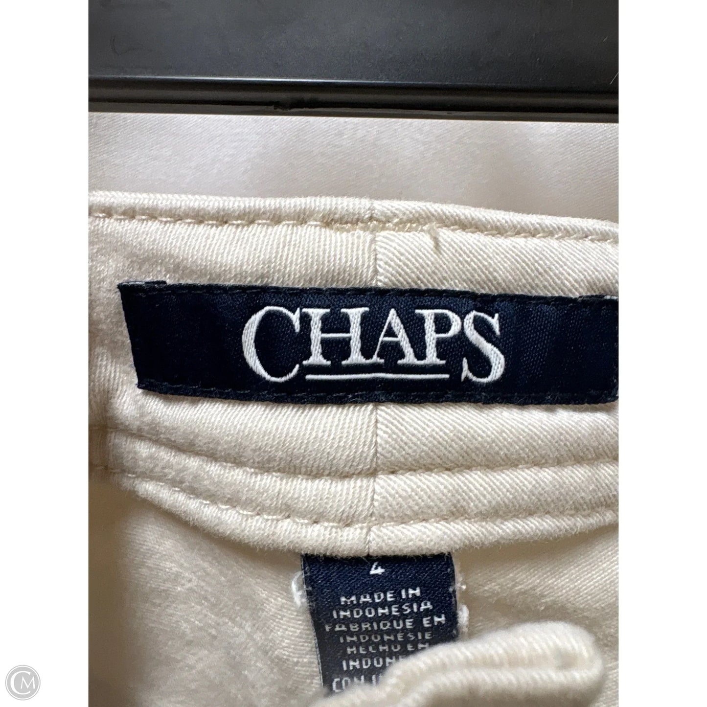 Pants Other By Chaps In Cream, Size: 4
