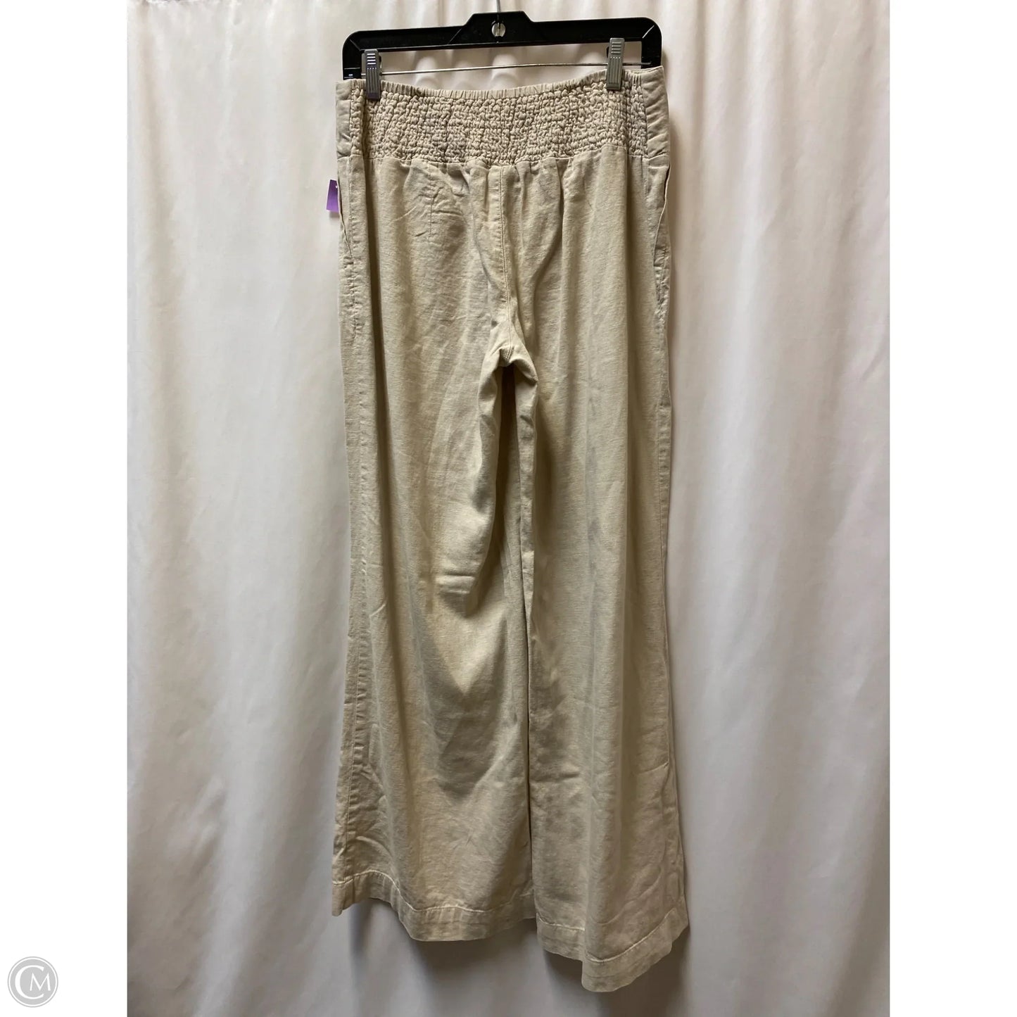 Pants Linen By Cato In Tan, Size: M