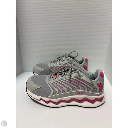 Shoes Flats By Reebok In Grey, Size: 7.5