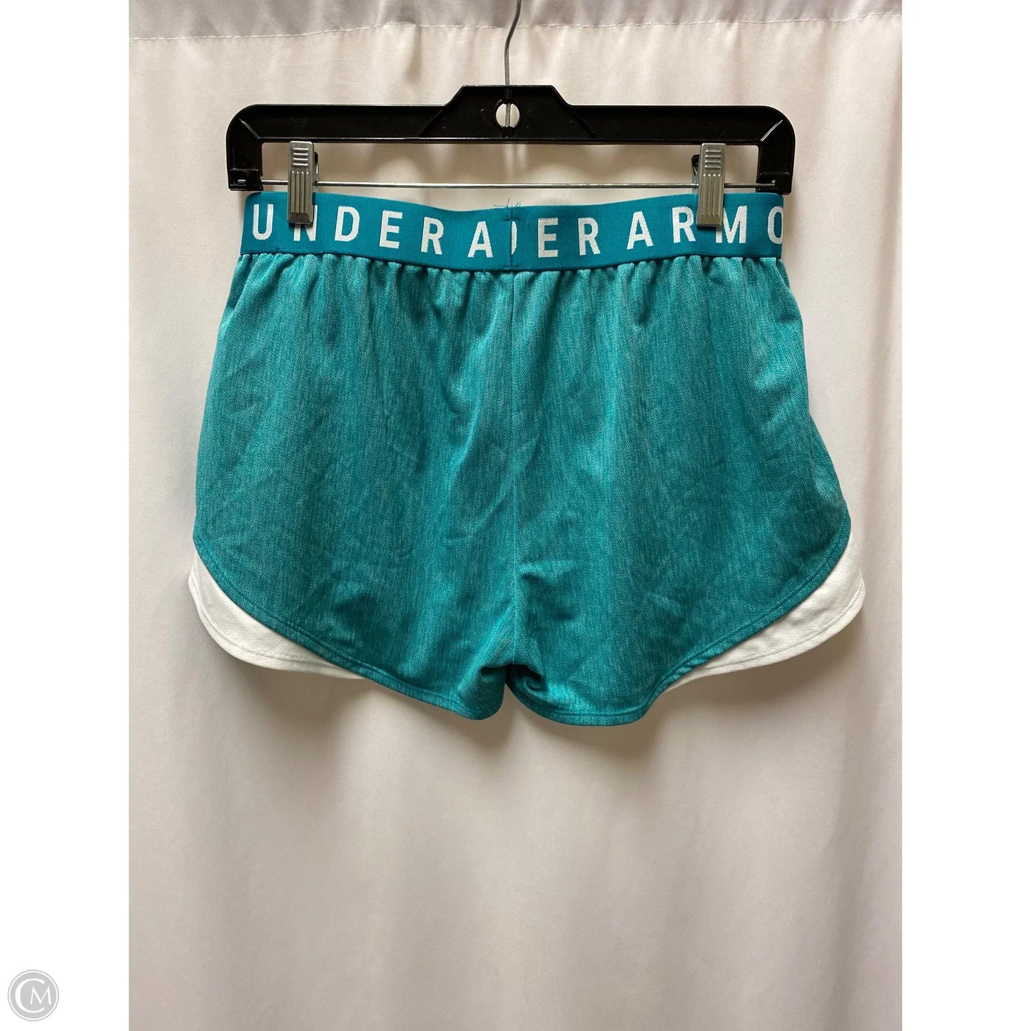 Athletic Shorts By Under Armour In Green, Size: M