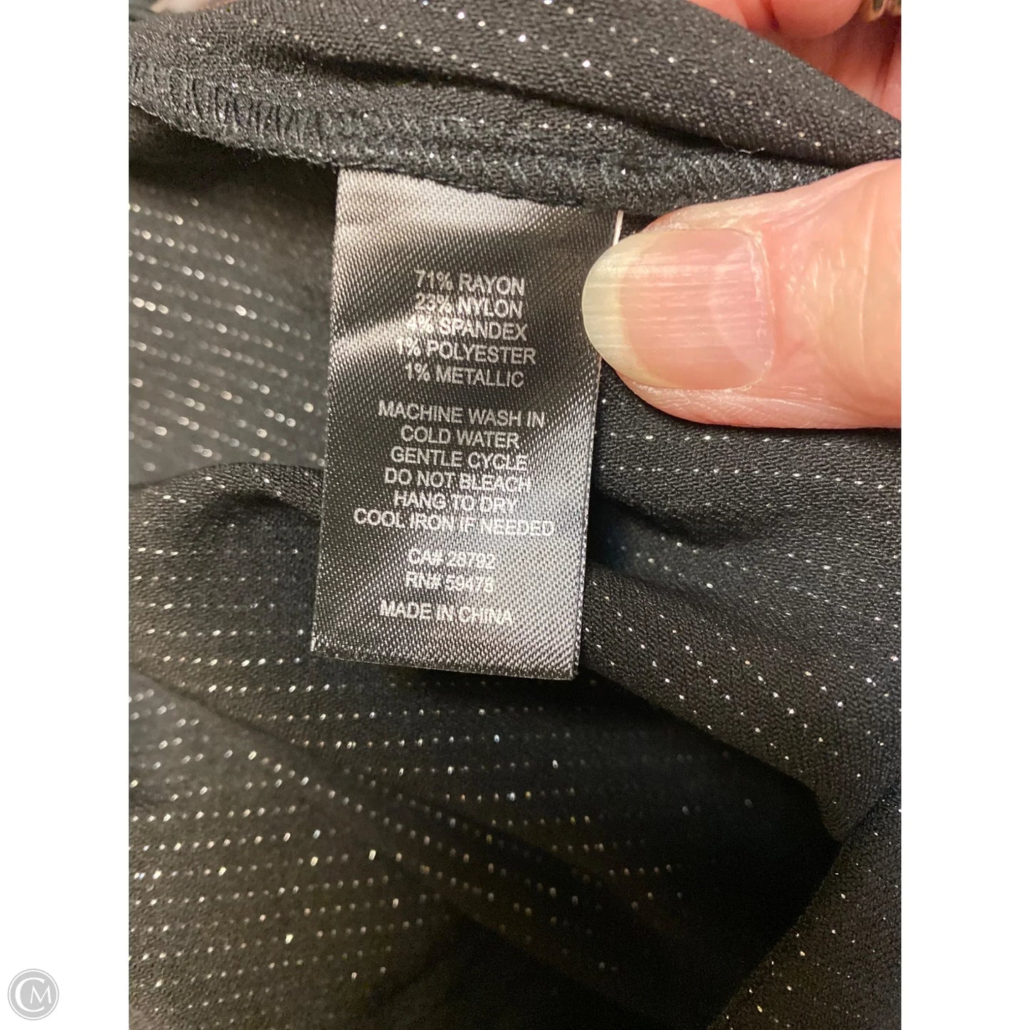 Pants Dress By Jones New York In Black, Size: 2x