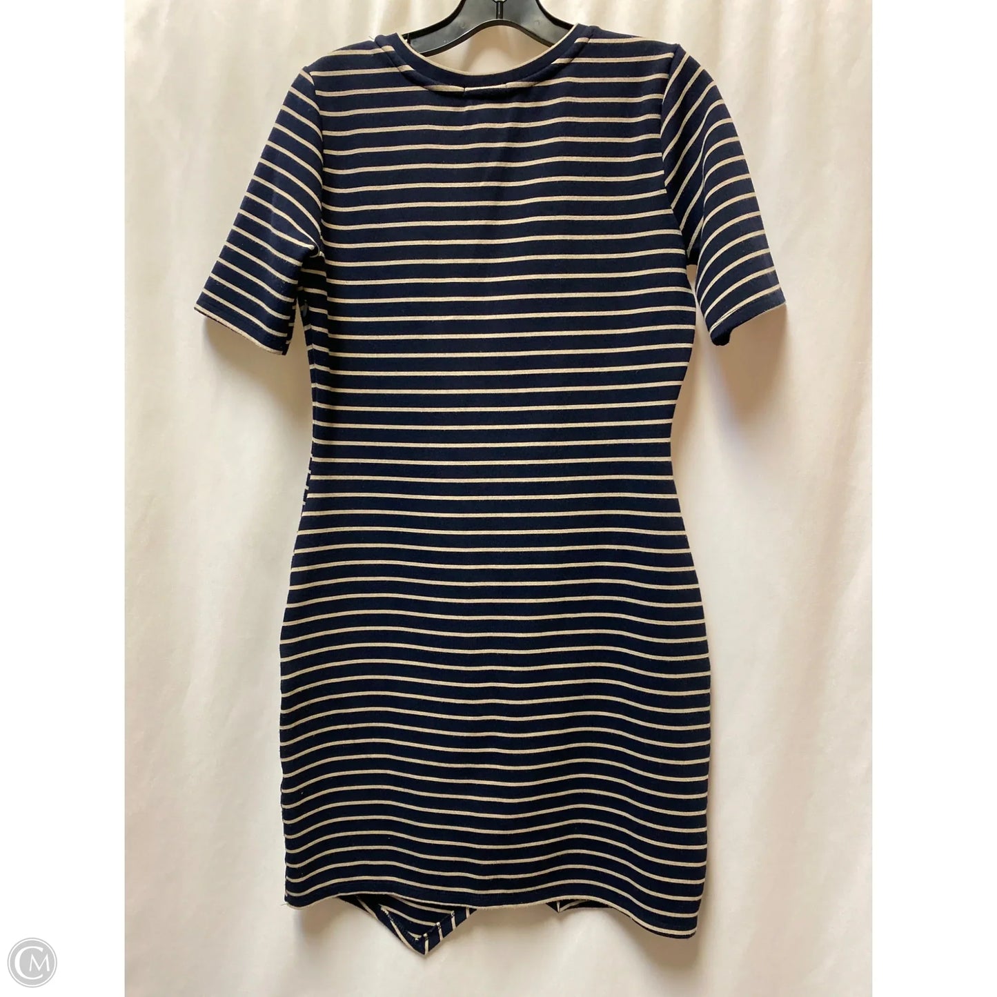 Dress Casual Midi By Iris In Navy, Size: Xl