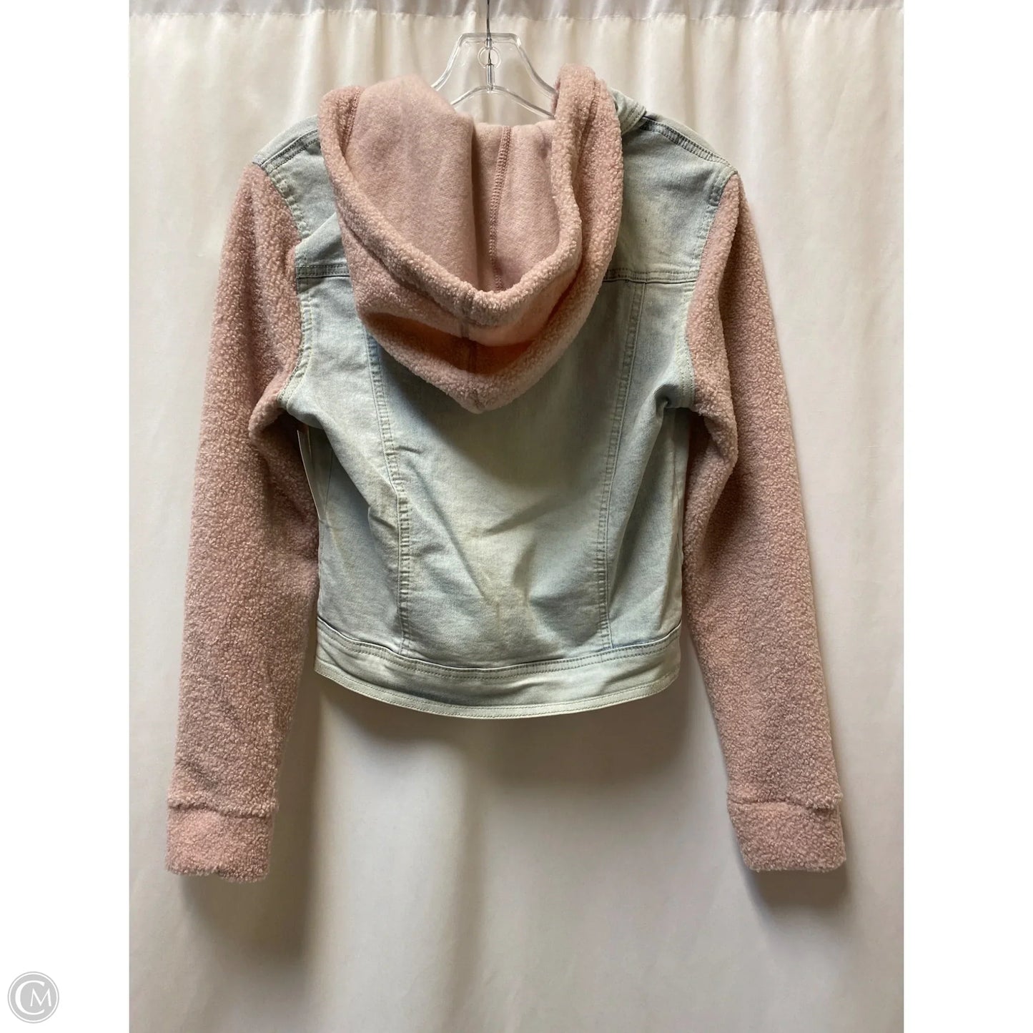 Jacket Denim By Wallflower In Blue Denim, Size: M