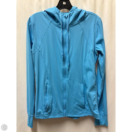 Athletic Jacket By Members Mark In Blue, Size: M