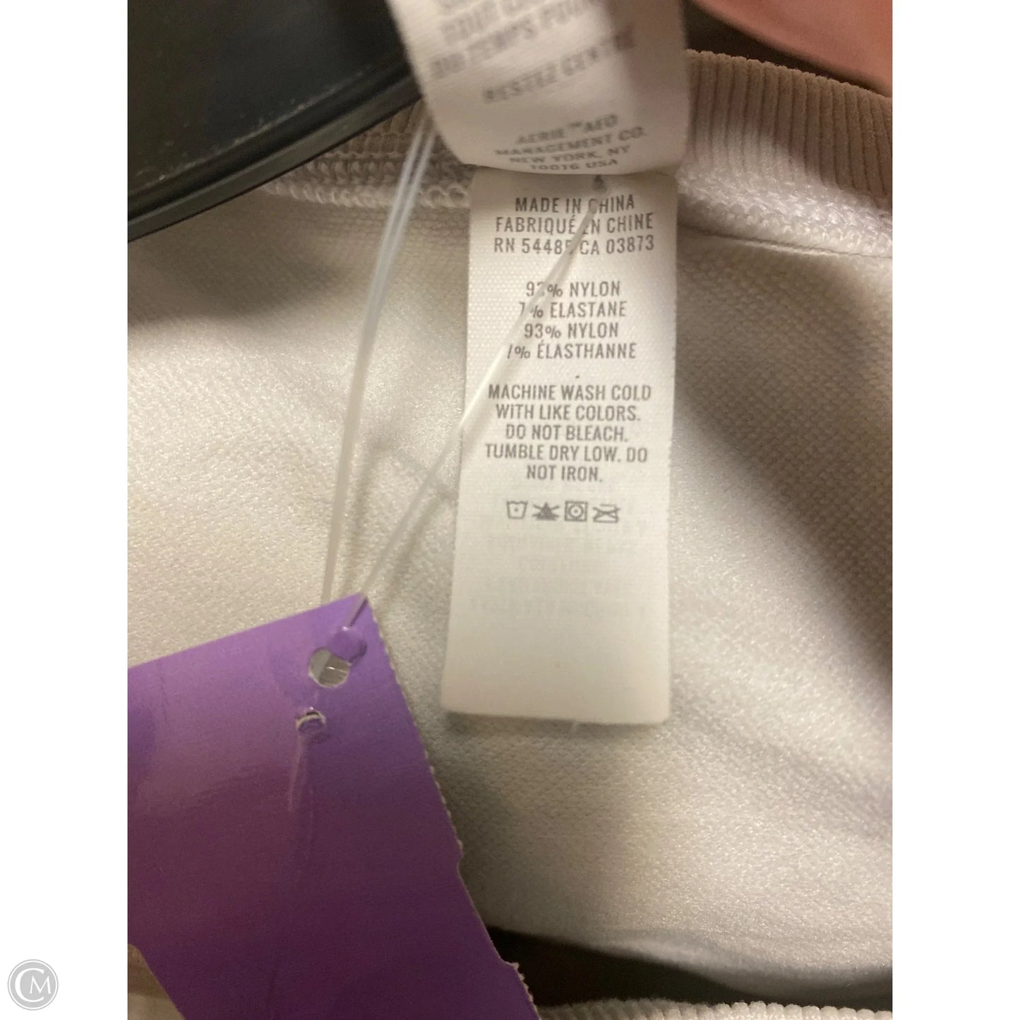 Athletic Top SS By Aerie In White, Size: M