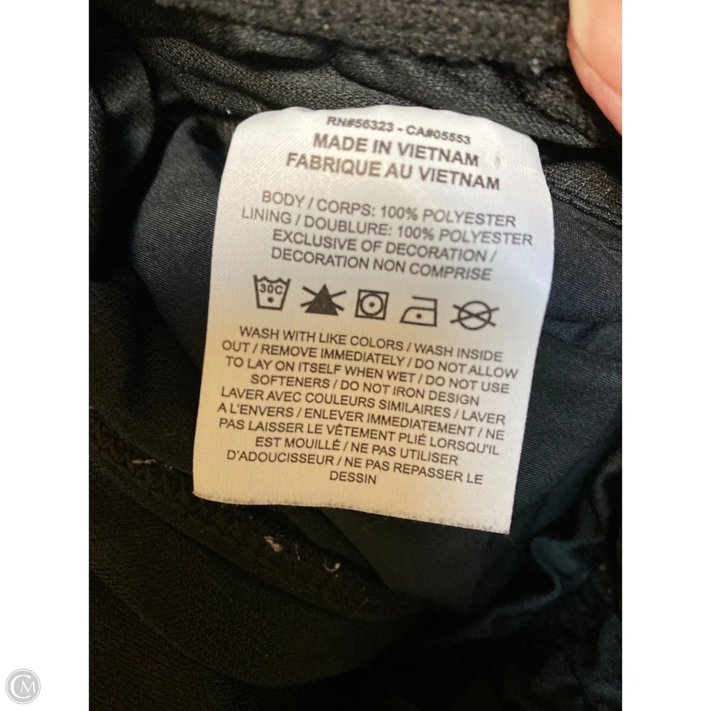 Athletic Shorts By Nike In Black, Size: M