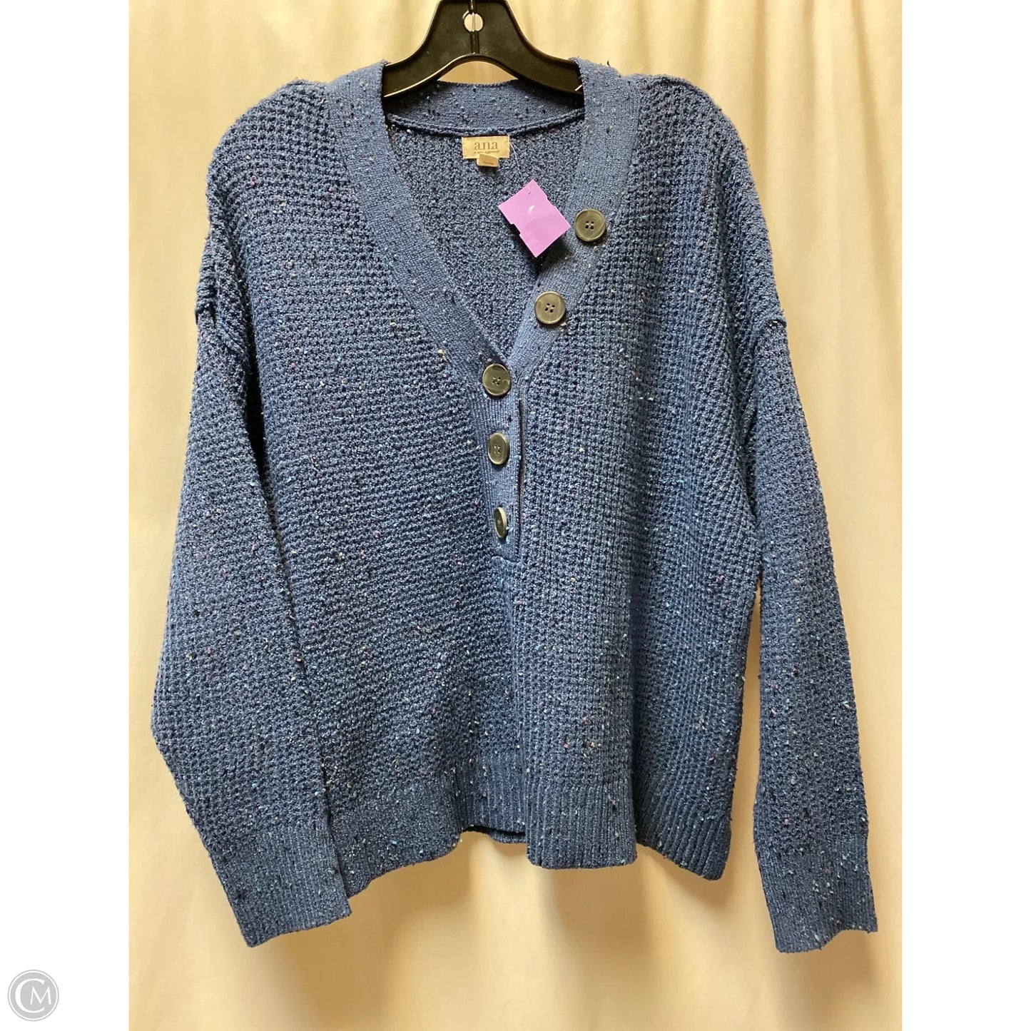 Sweater By Ana In Blue, Size: Mp