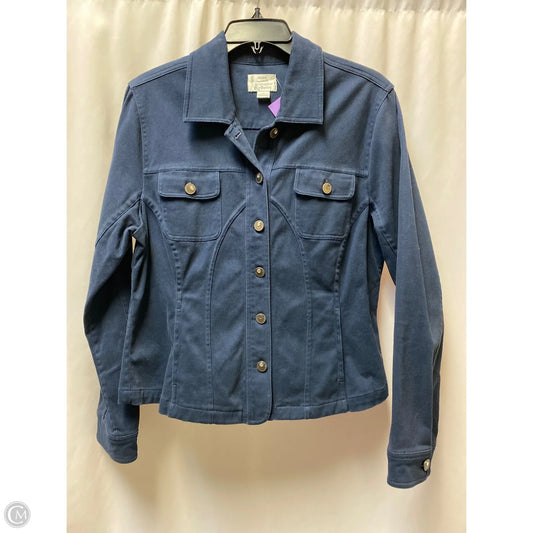 Jacket Other By Christopher And Banks In Blue, Size: L