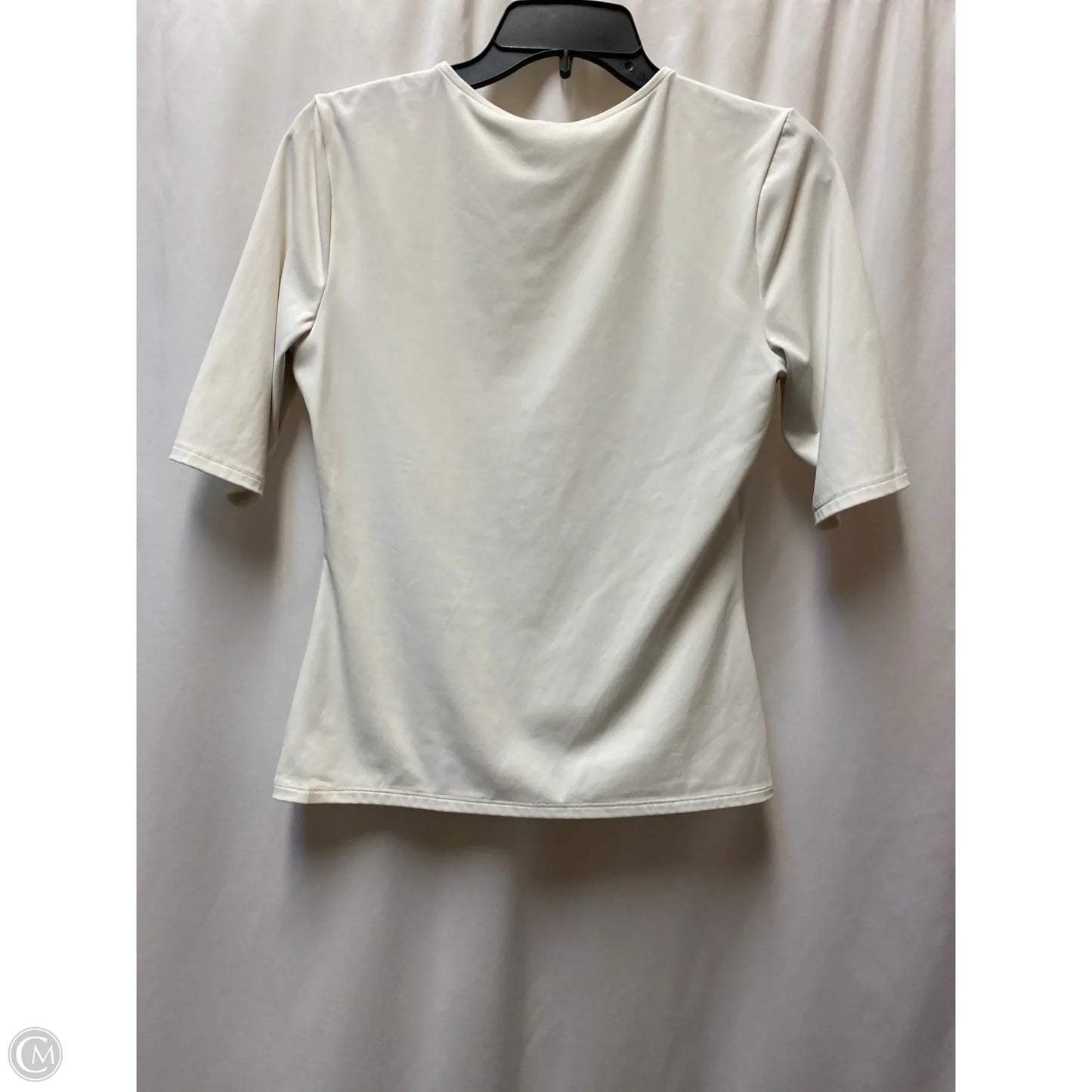 Top Short Sleeve By Worthington In White, Size: M