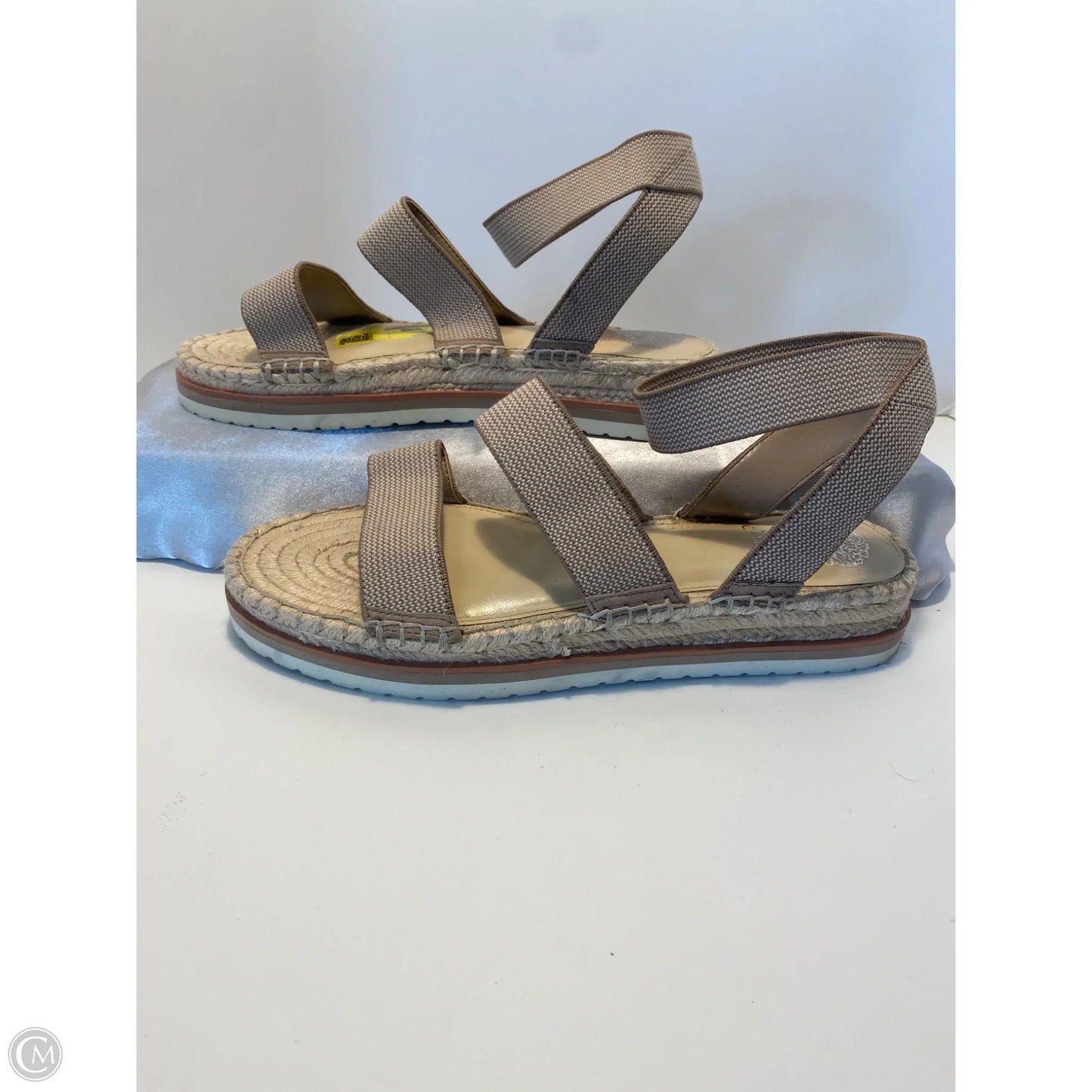 Sandals Flats By Vince Camuto In Taupe, Size: 11