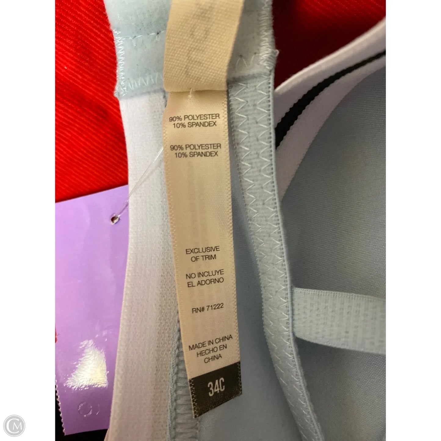 Bra By Lucky Brand In Blue, Size: 0