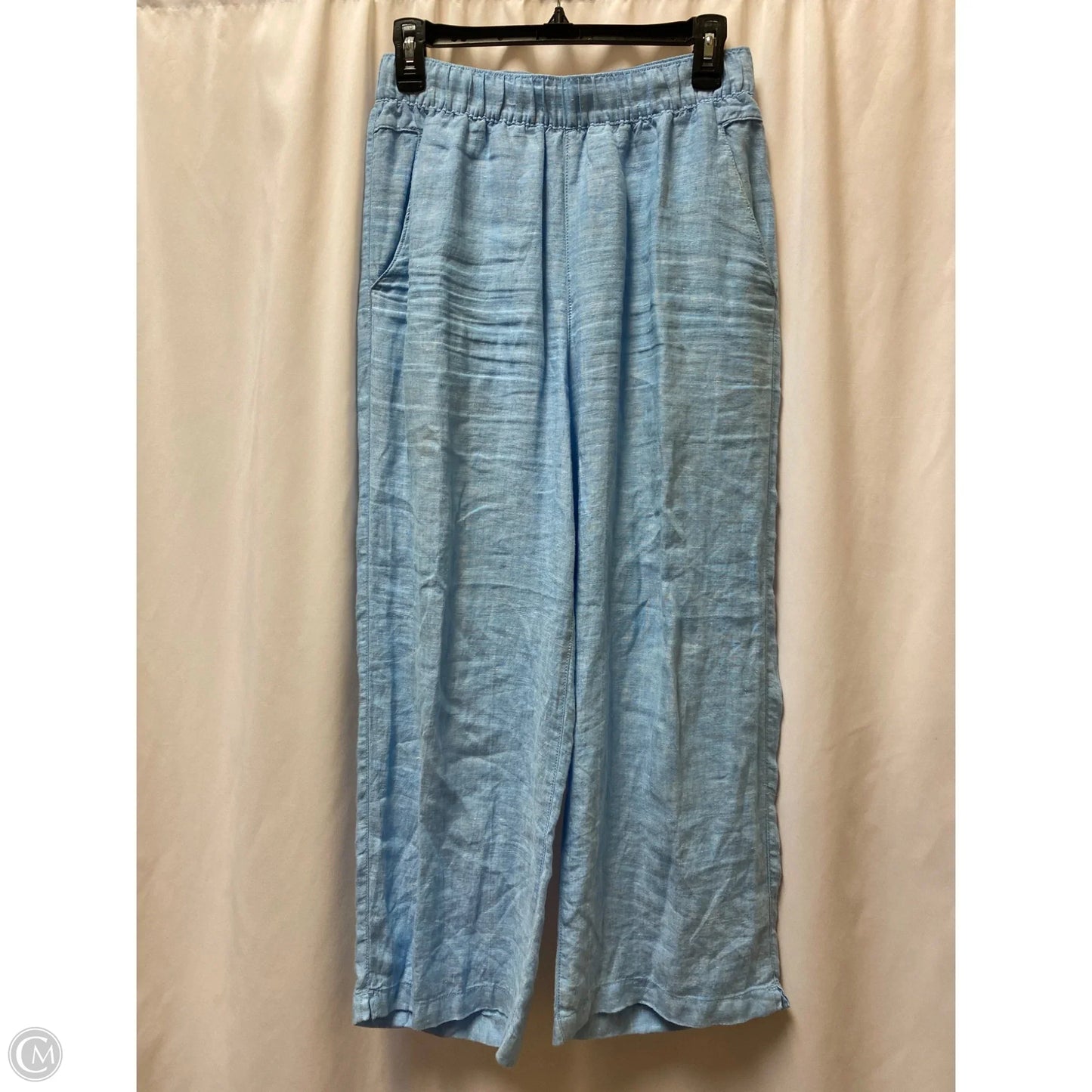 Pants Linen By Cynthia Rowley In Blue, Size: S
