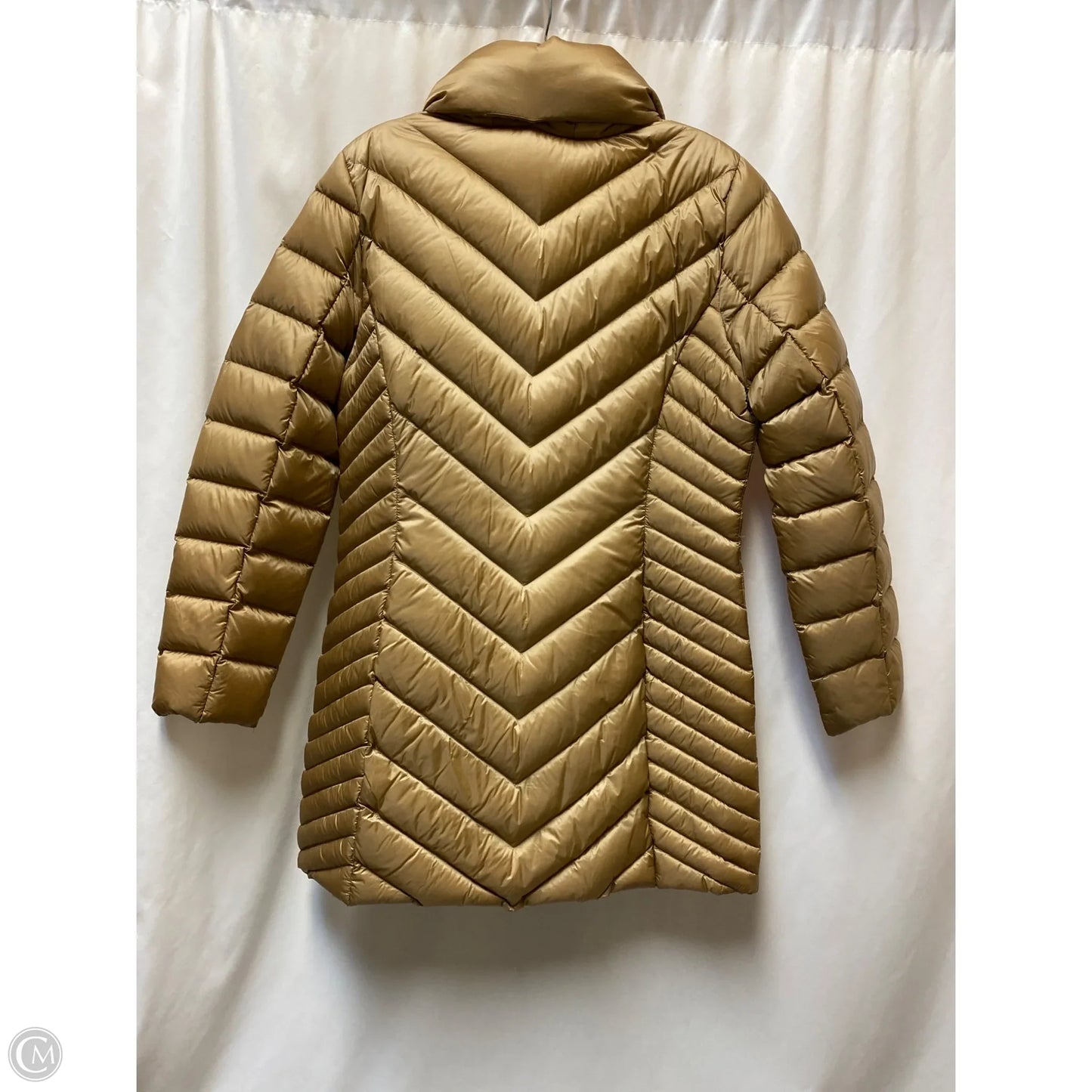 Coat Puffer & Quilted By Michael By Michael Kors In Taupe, Size: S