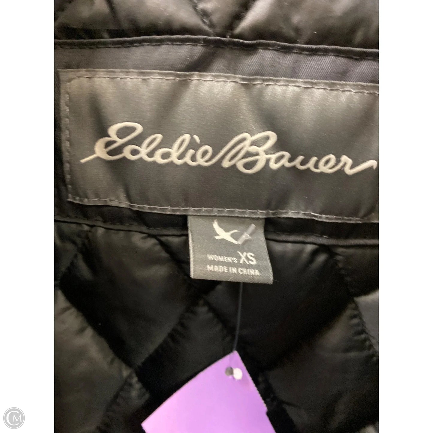 Coat Other By Eddie Bauer In Black, Size: Xs
